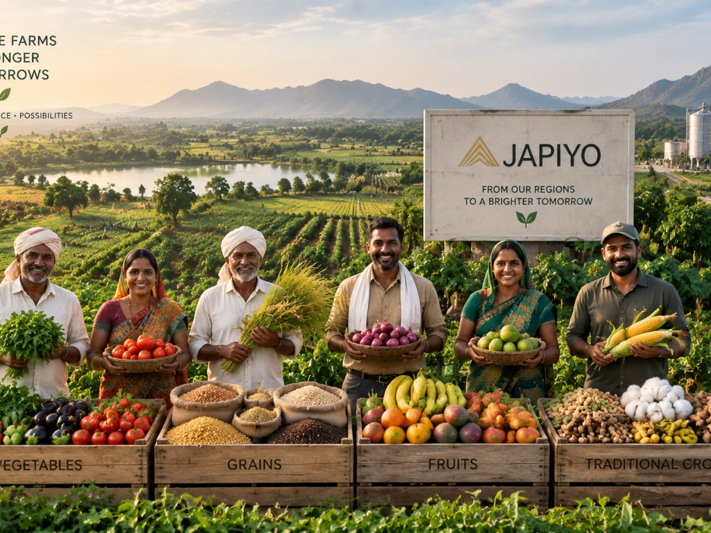 Crop planning and support for Japiyo Contract Farming.
